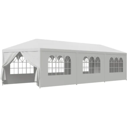 10'X30 'outdoor canopy tent Equipped with a detachable side wall pavilion Used for backyard camping, picnics, parties, weddings