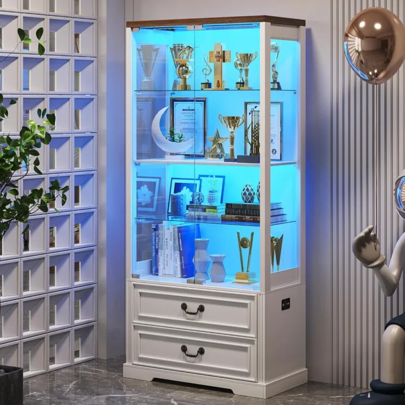 glass display cabinet
