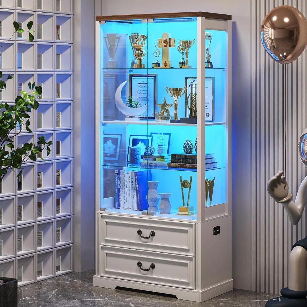 glass display cabinet