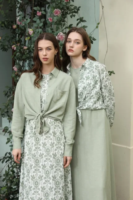 AS 2025 Spring Summer Linen Shirt + Dress Collection – Premium, high-quality printed linen and beautifully crafted knitting cardigans for the confident, stylish modern woman.